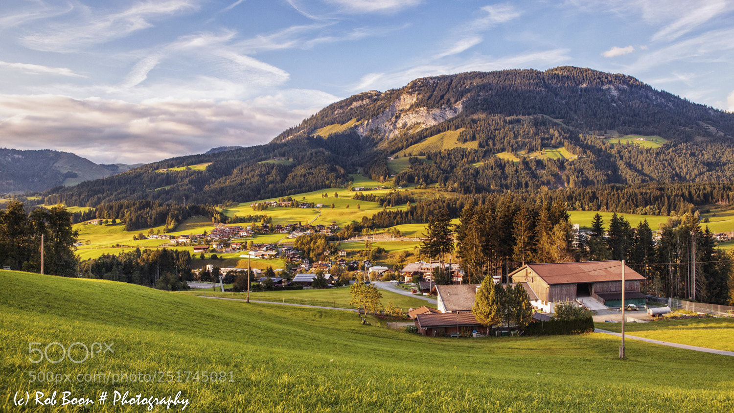 Canon EOS 5D Mark II sample photo. Fieberbrunn sunset 2 photography