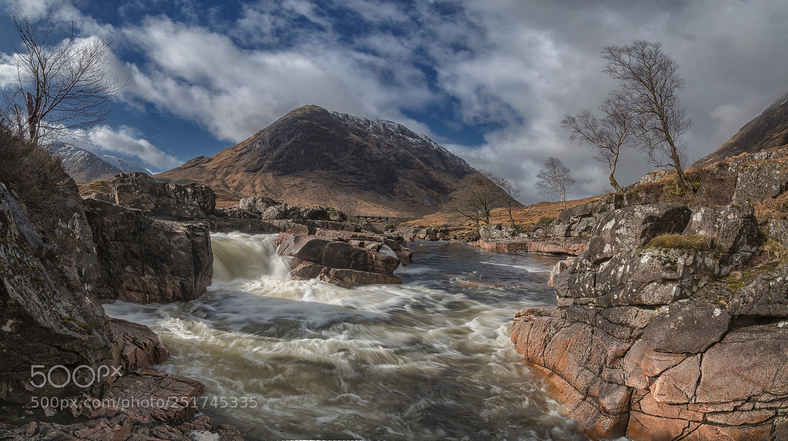 Nikon D800 sample photo. Etive panorama photography