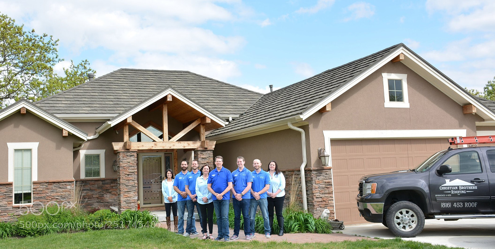 Nikon D7100 sample photo. Kansas city roofing photography