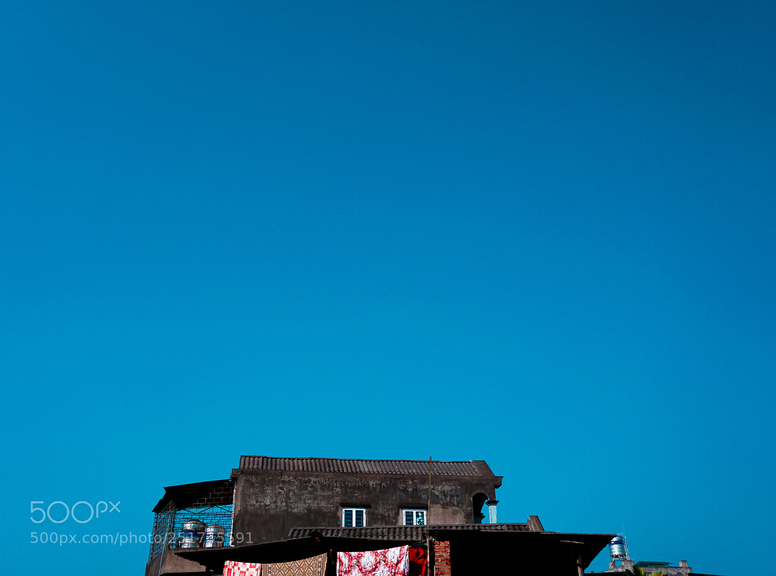 Sony a6000 sample photo. Blue photography