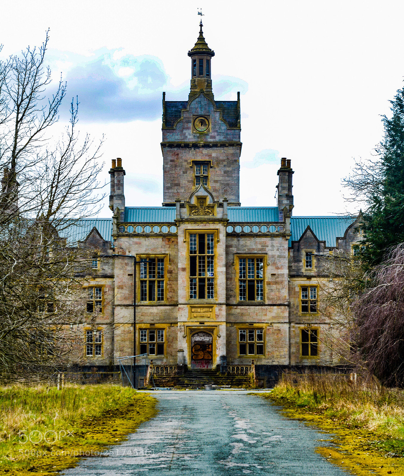 Nikon D5200 sample photo. Denbigh mental asylum  photography