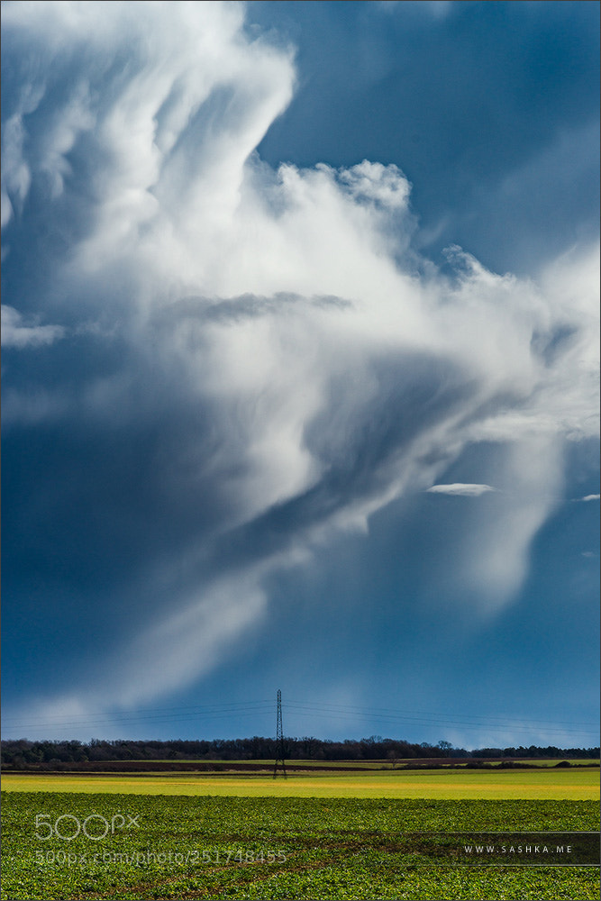 Sony a99 II sample photo. Impressive powerful huge clouds photography