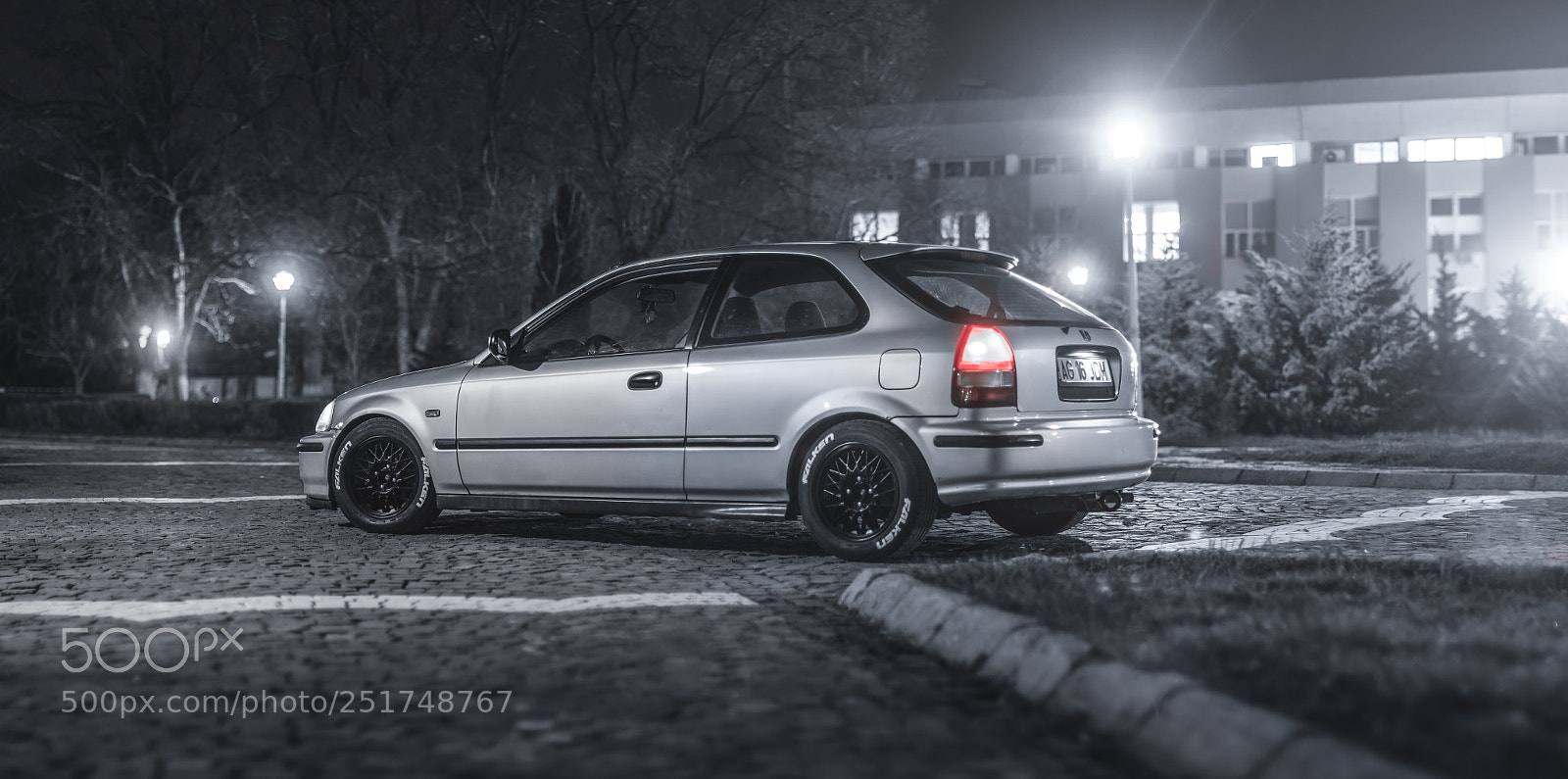 Canon EOS 100D (EOS Rebel SL1 / EOS Kiss X7) sample photo. Honda civic photography