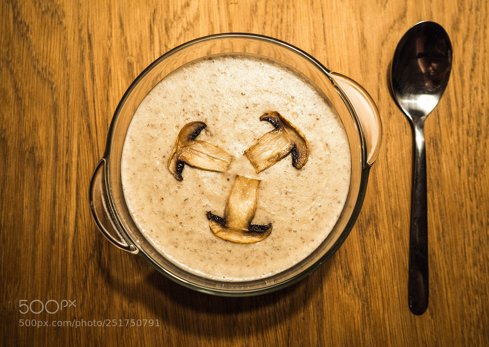 Olympus OM-D E-M10 sample photo. Mushroom cream-soup photography