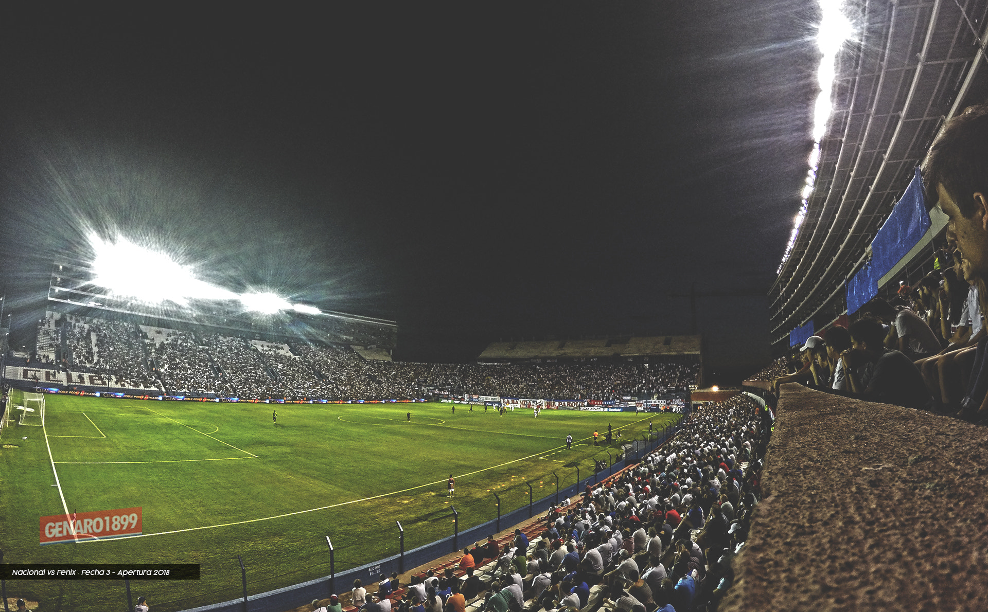 GoPro HERO4 Silver sample photo. Nacional vs fenix / apertura 2018 photography