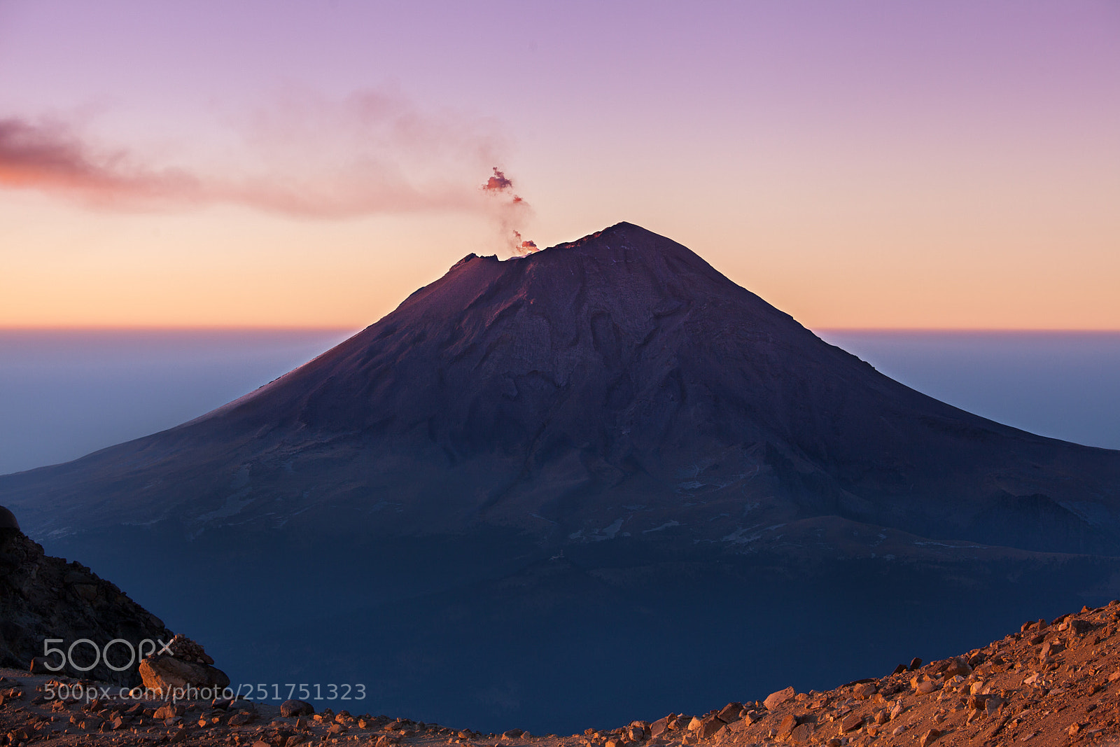 Canon EOS 5D Mark II sample photo. Popocatepetl photography