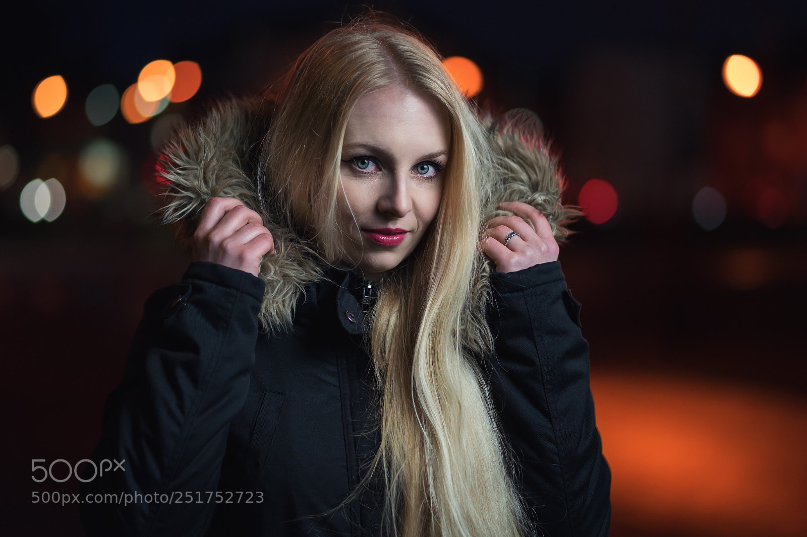Sony a7 II sample photo. Night walk photography