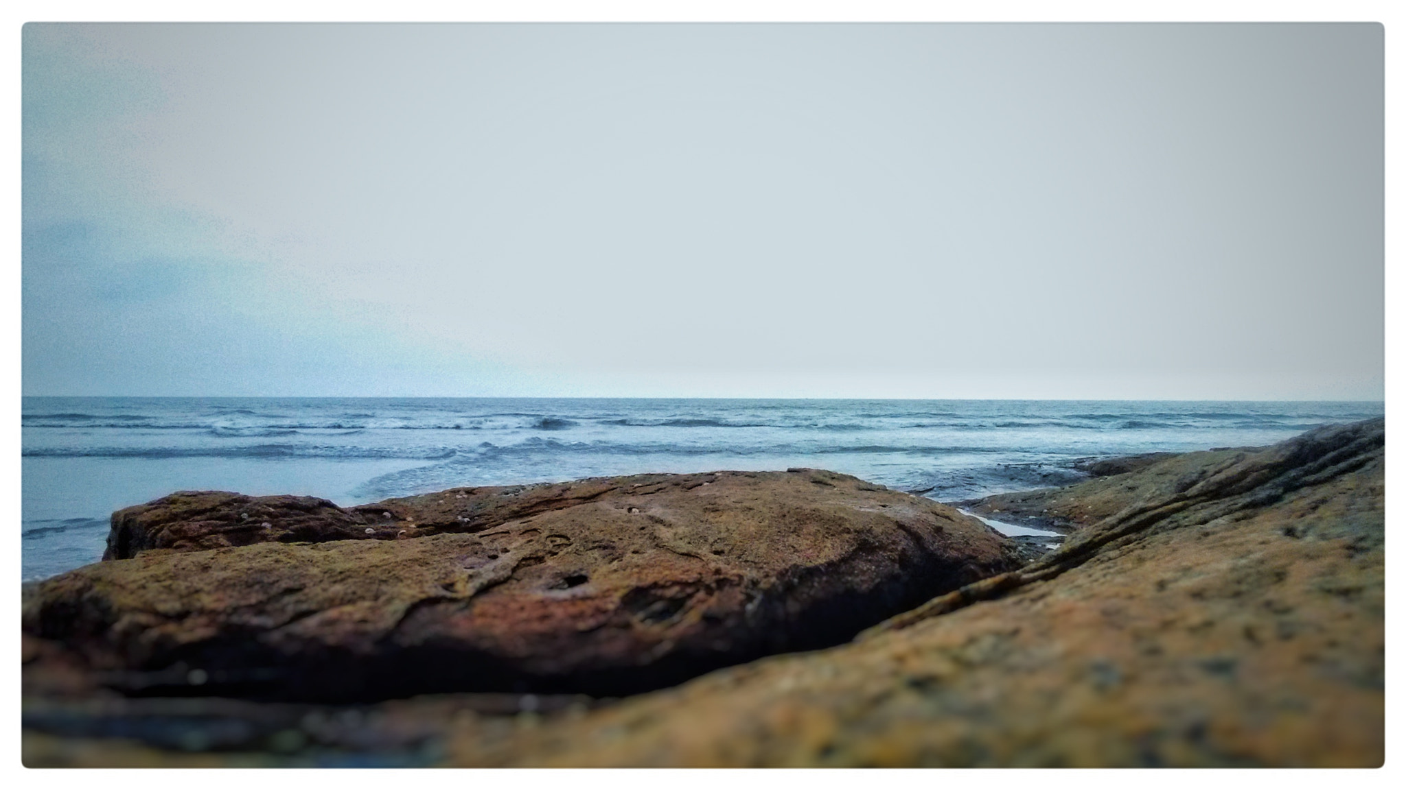 Motorola Moto G (2nd Gen) sample photo. Sea rocks photography