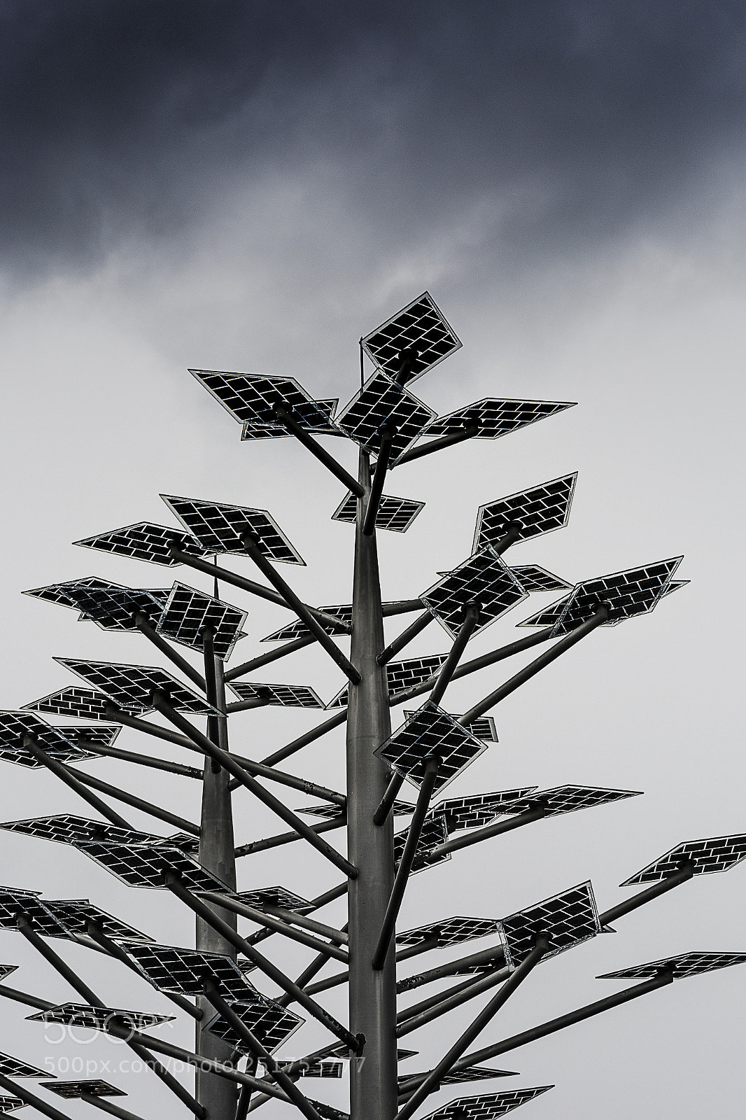 Nikon D7100 sample photo. Solar energy photography
