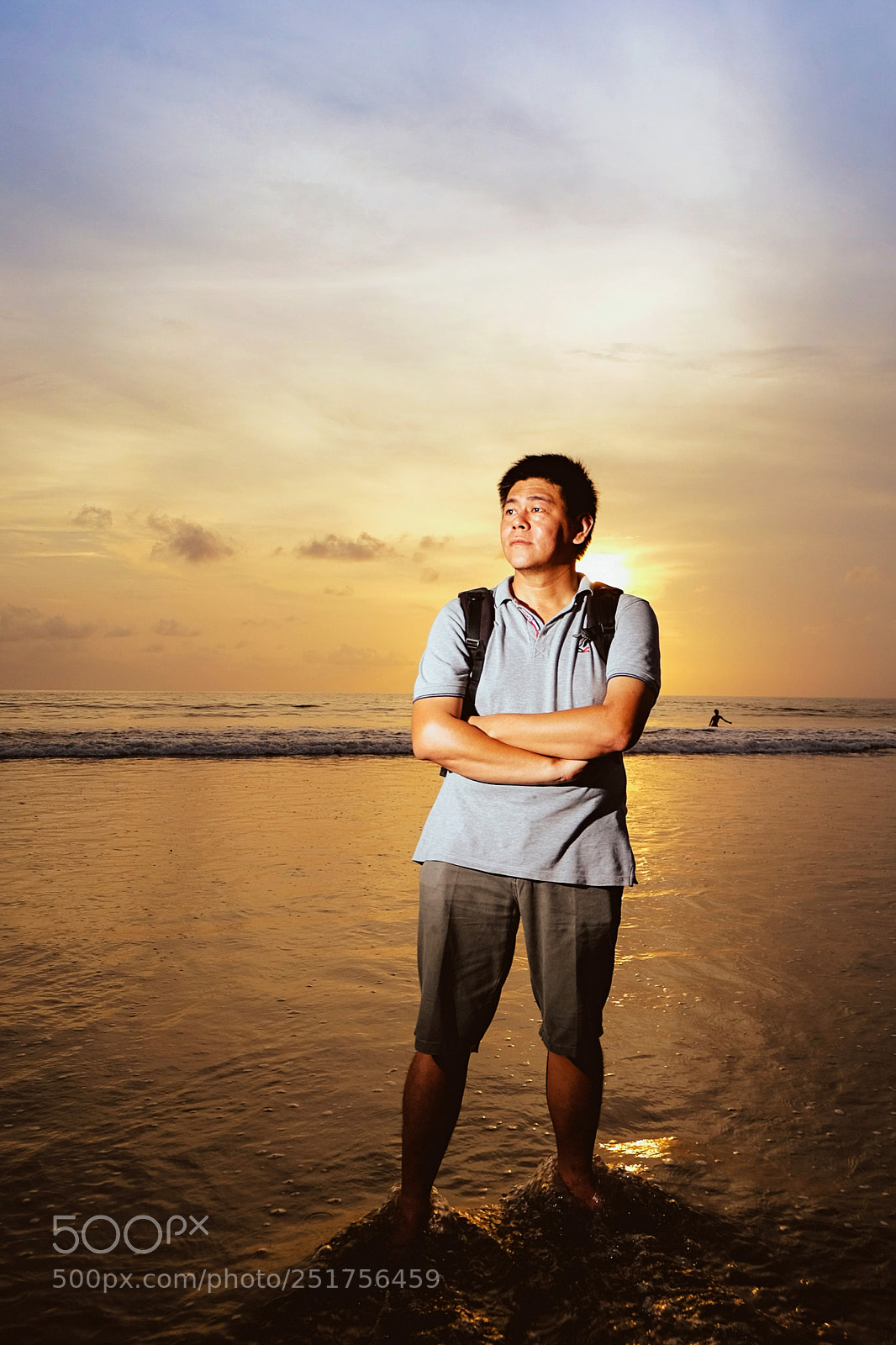 Fujifilm X-T10 sample photo. Sunset at kuta, bali photography