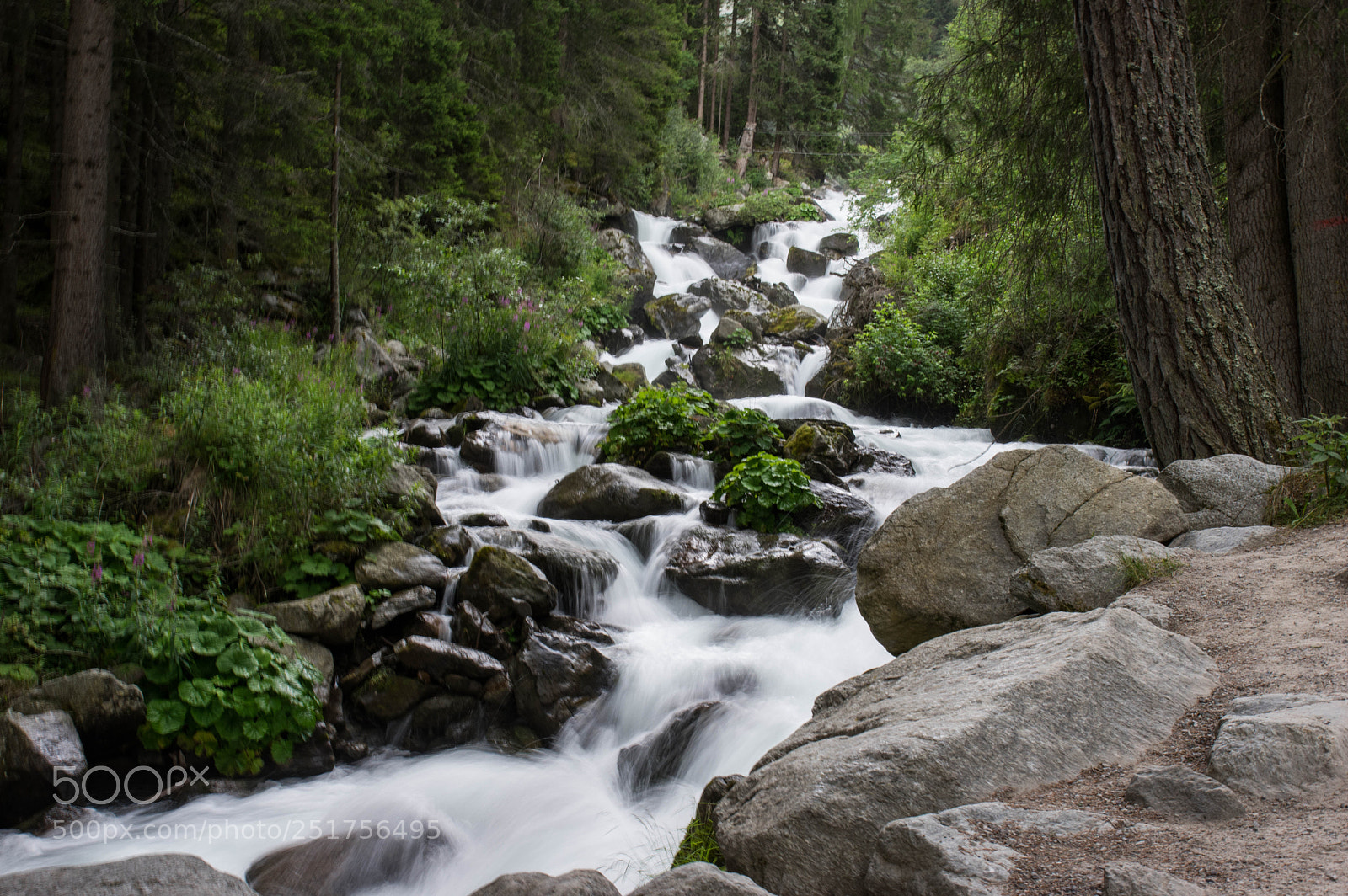 Pentax K-3 II sample photo. Waterfall photography