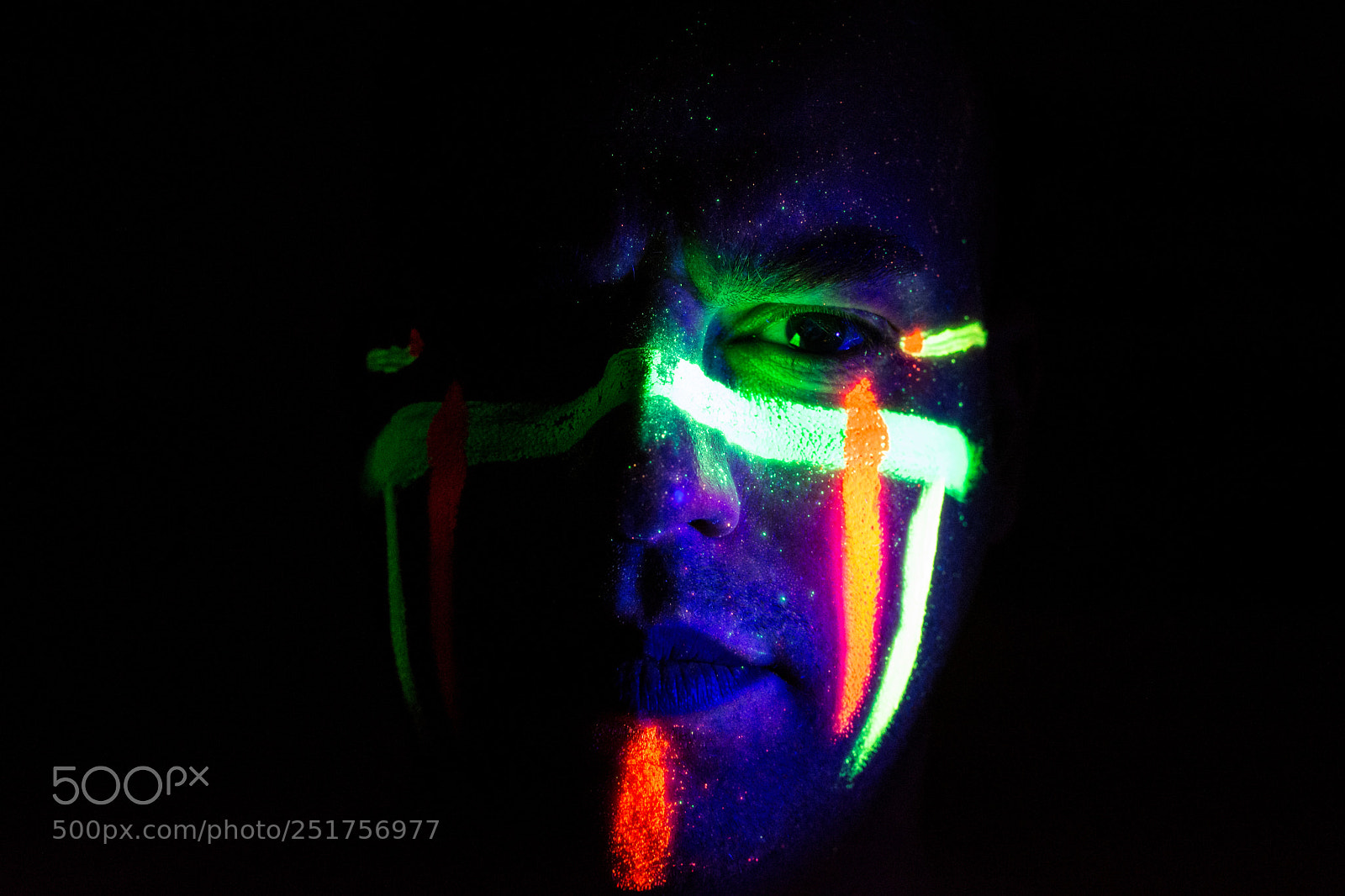 Nikon D7200 sample photo. Speckled uv self portrait photography