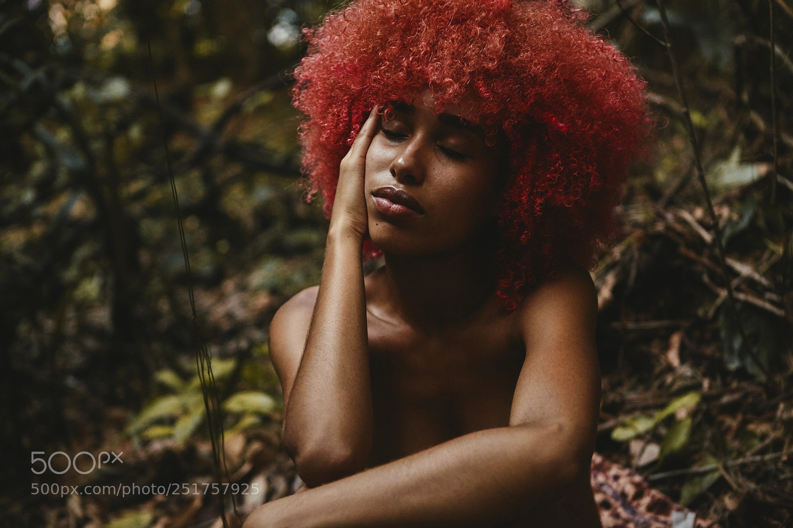 Canon EOS 5D Mark II sample photo. Pink hair in the photography