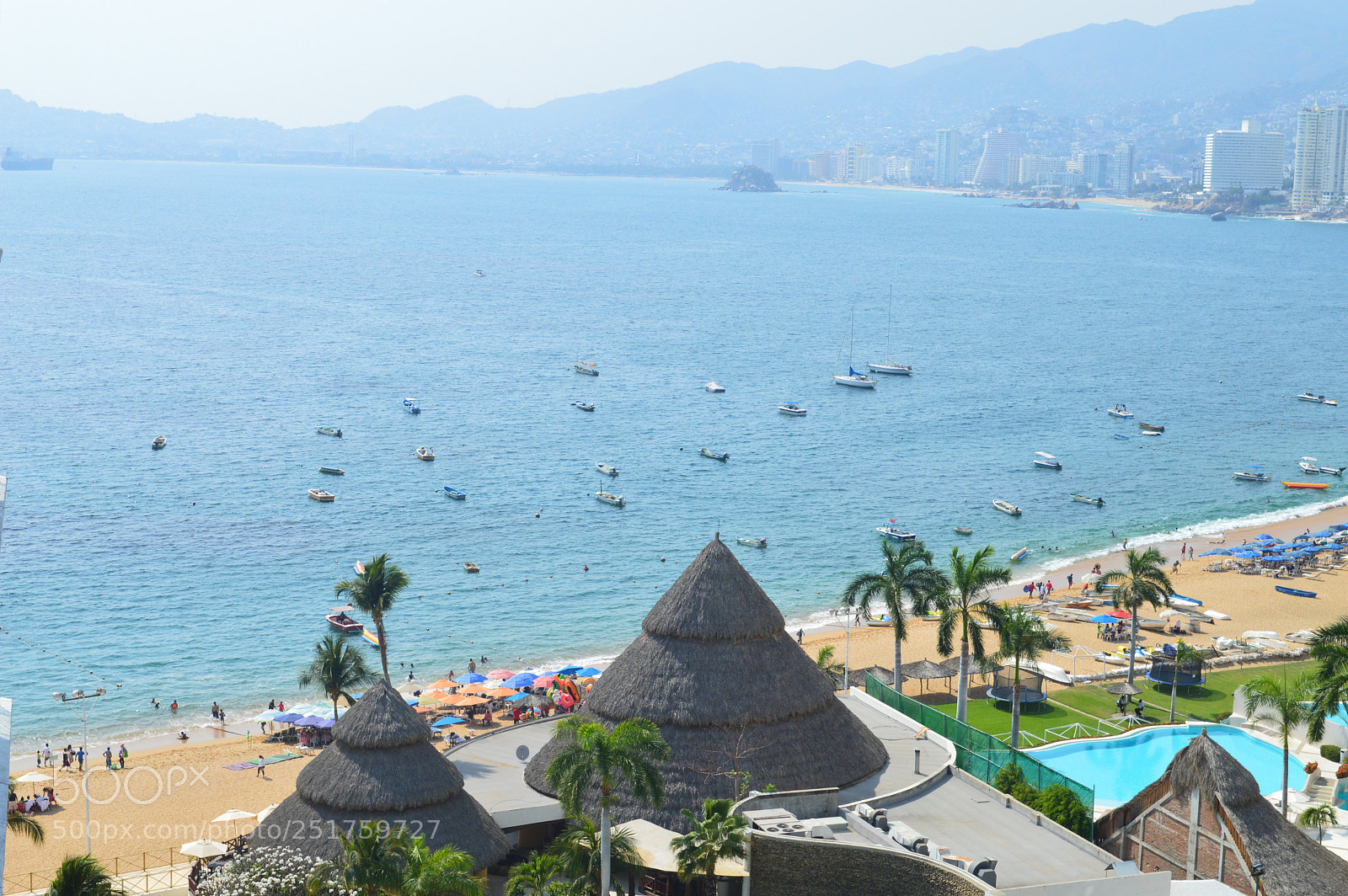 Nikon D3200 sample photo. Beach in acapulco guerrero photography