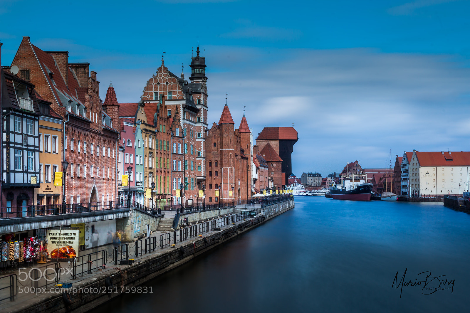 Canon EOS 70D sample photo. Gdansk river photography