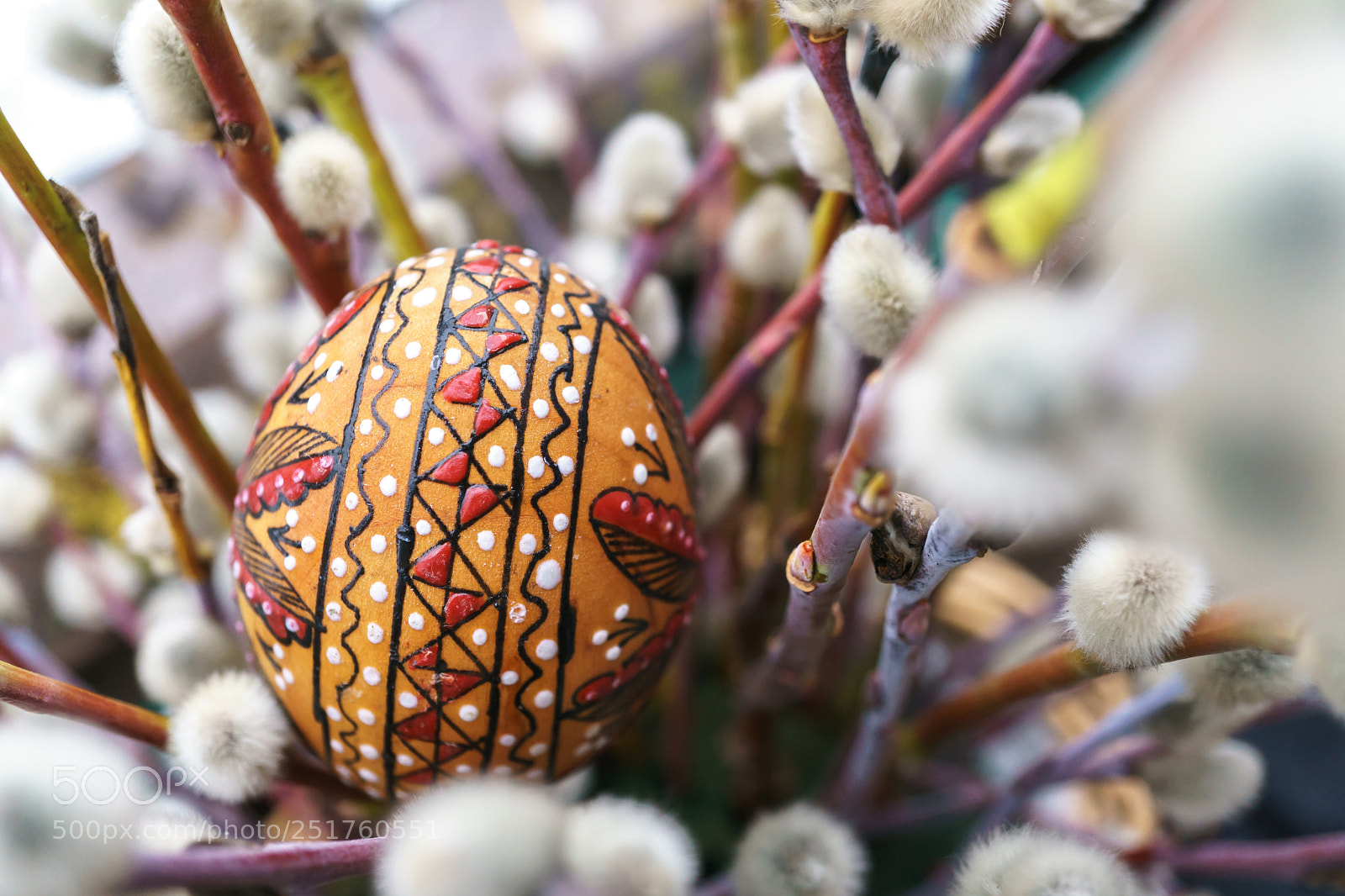 Sony a6000 sample photo. Painted easter egg photography