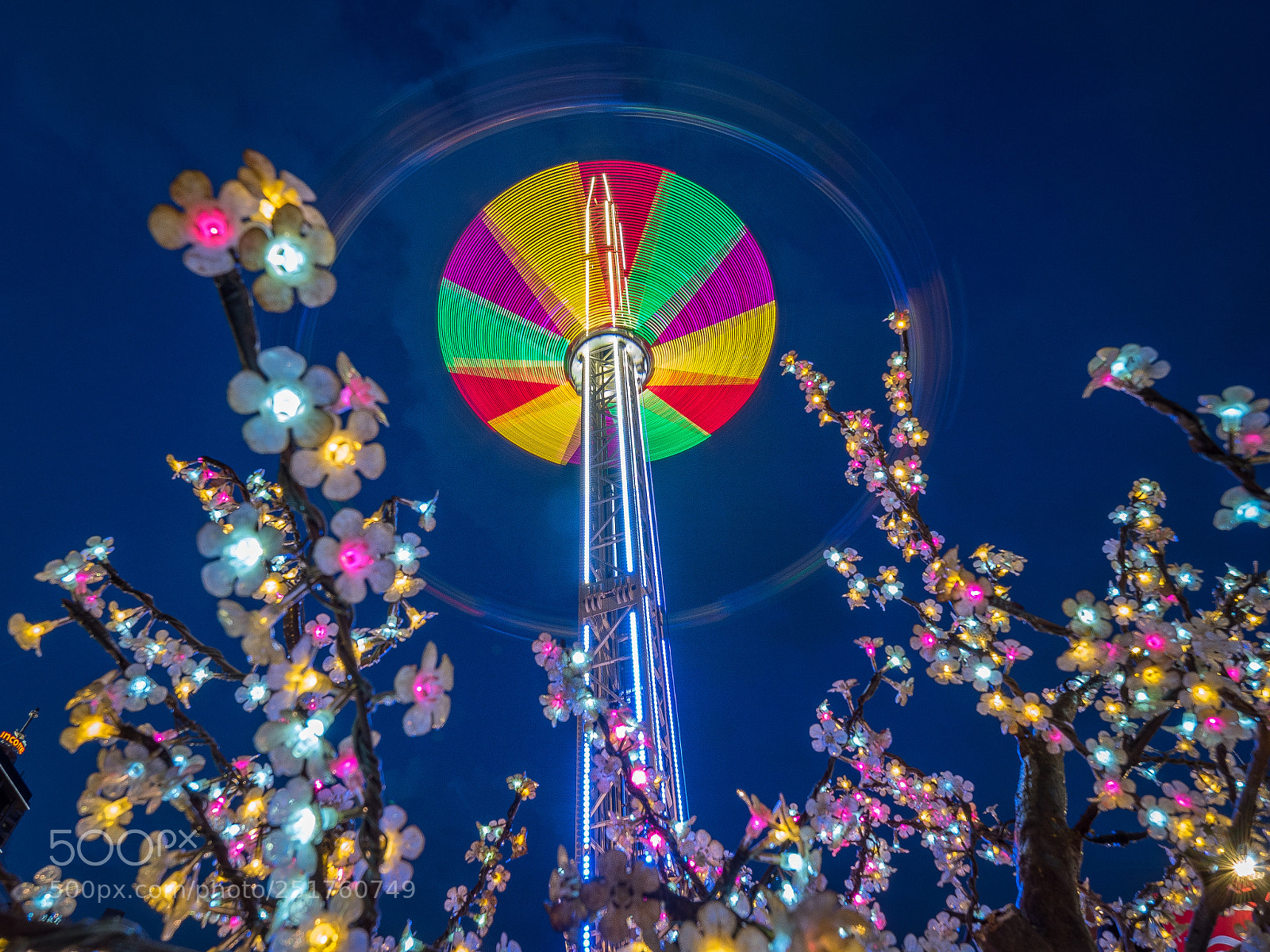Olympus OM-D E-M5 II sample photo. Star flyer trail photography