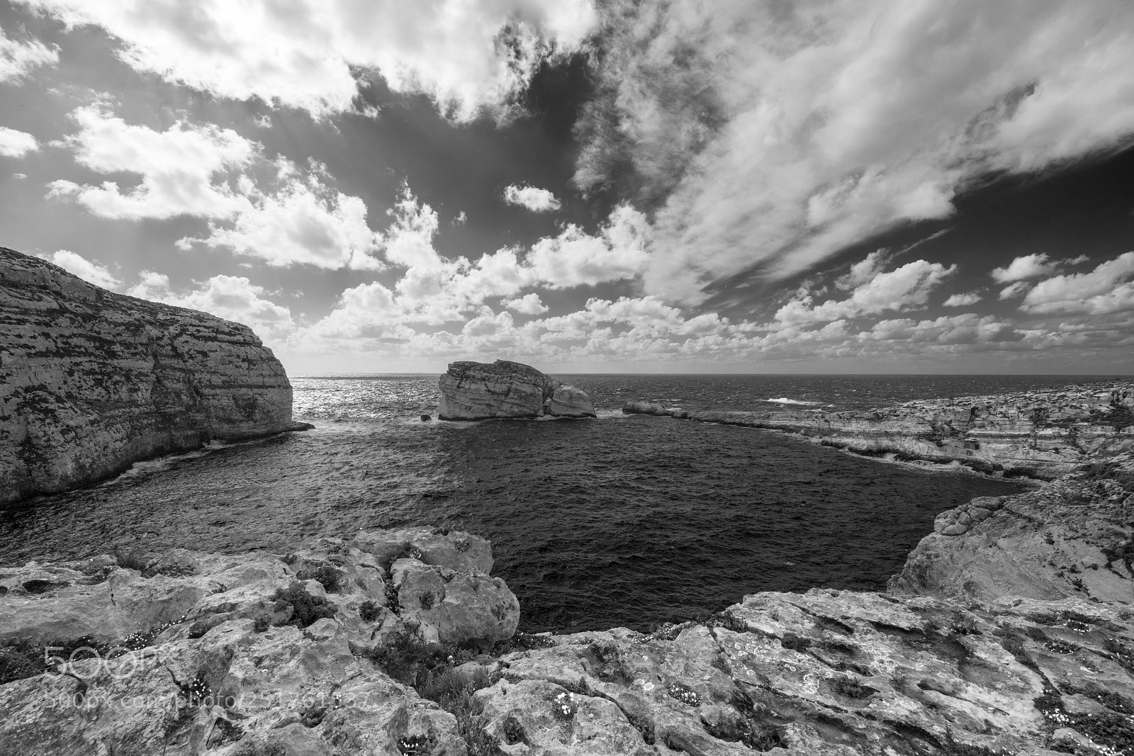 Sony a7R II sample photo. Seascape gozo photography
