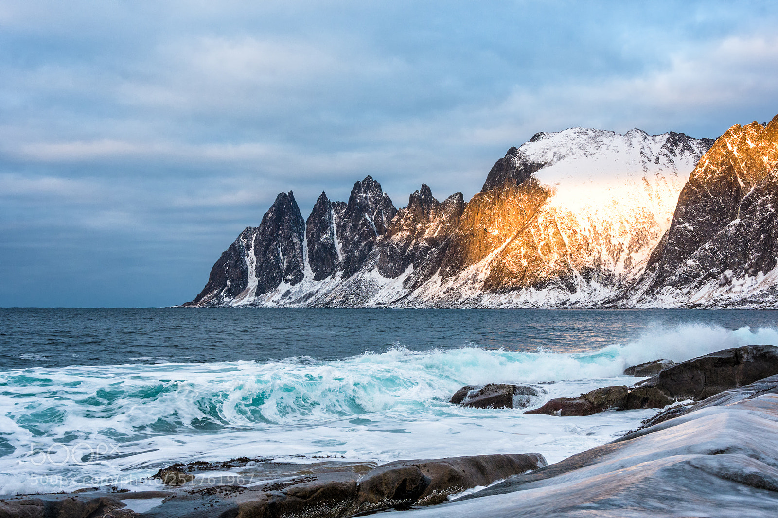 Nikon D500 sample photo. Cliffs of senja photography