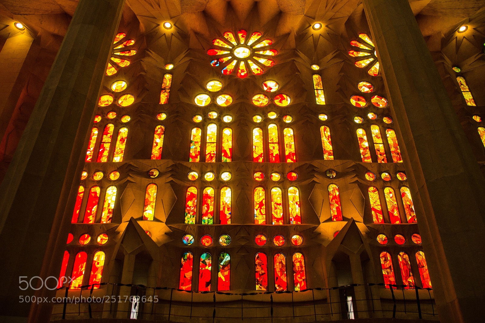 Nikon D7000 sample photo. Inside the sagrada familia photography