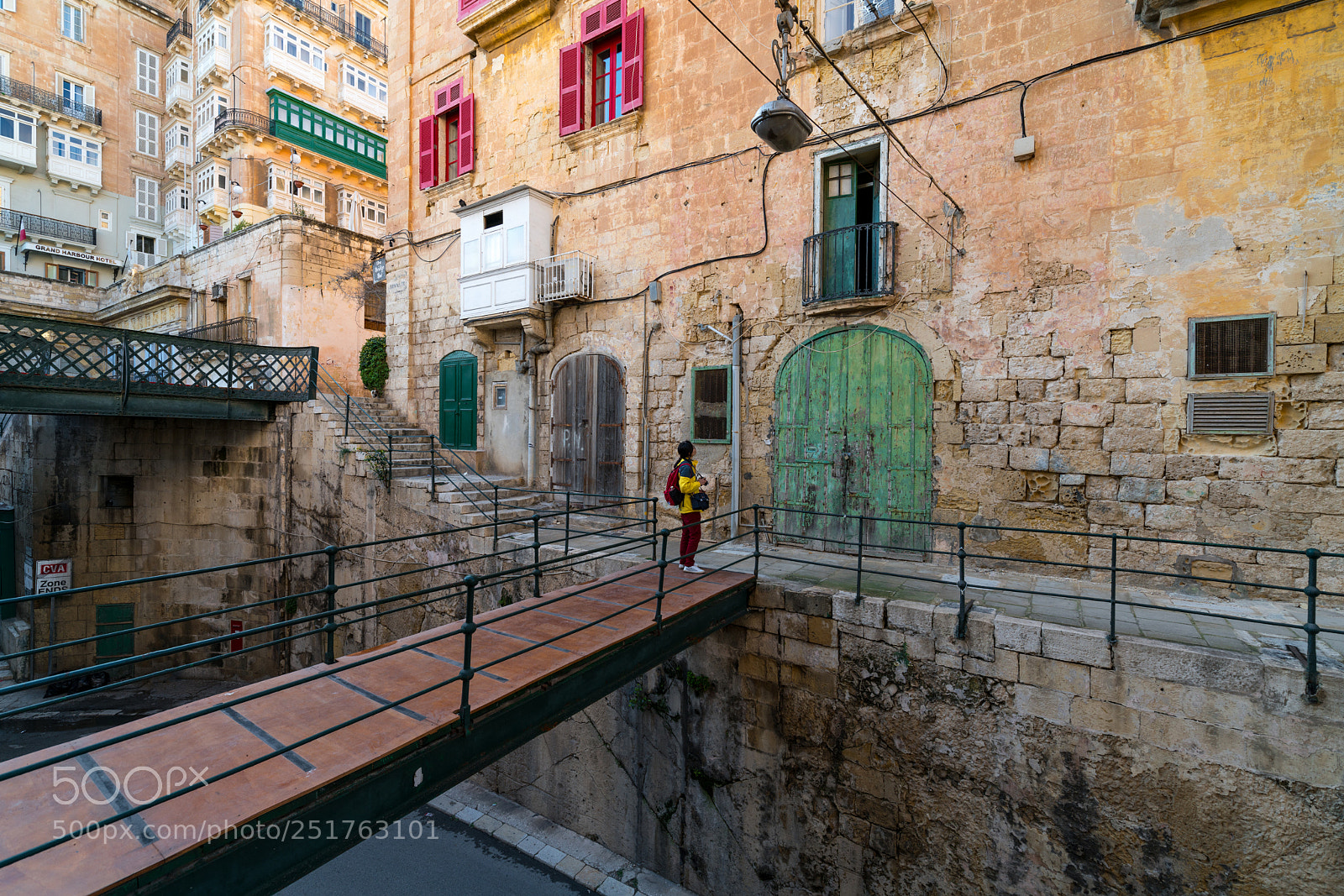 Sony a7R II sample photo. Valletta old town photography