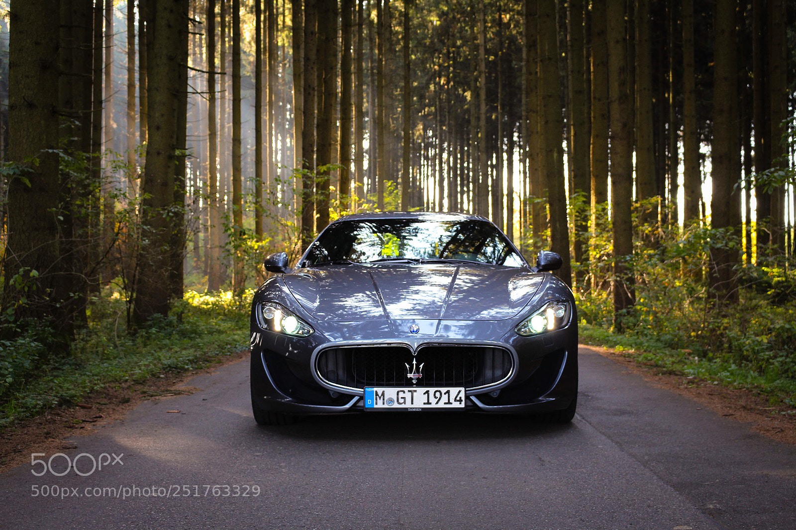 Canon EOS 700D (EOS Rebel T5i / EOS Kiss X7i) sample photo. Maserati in the woods  photography