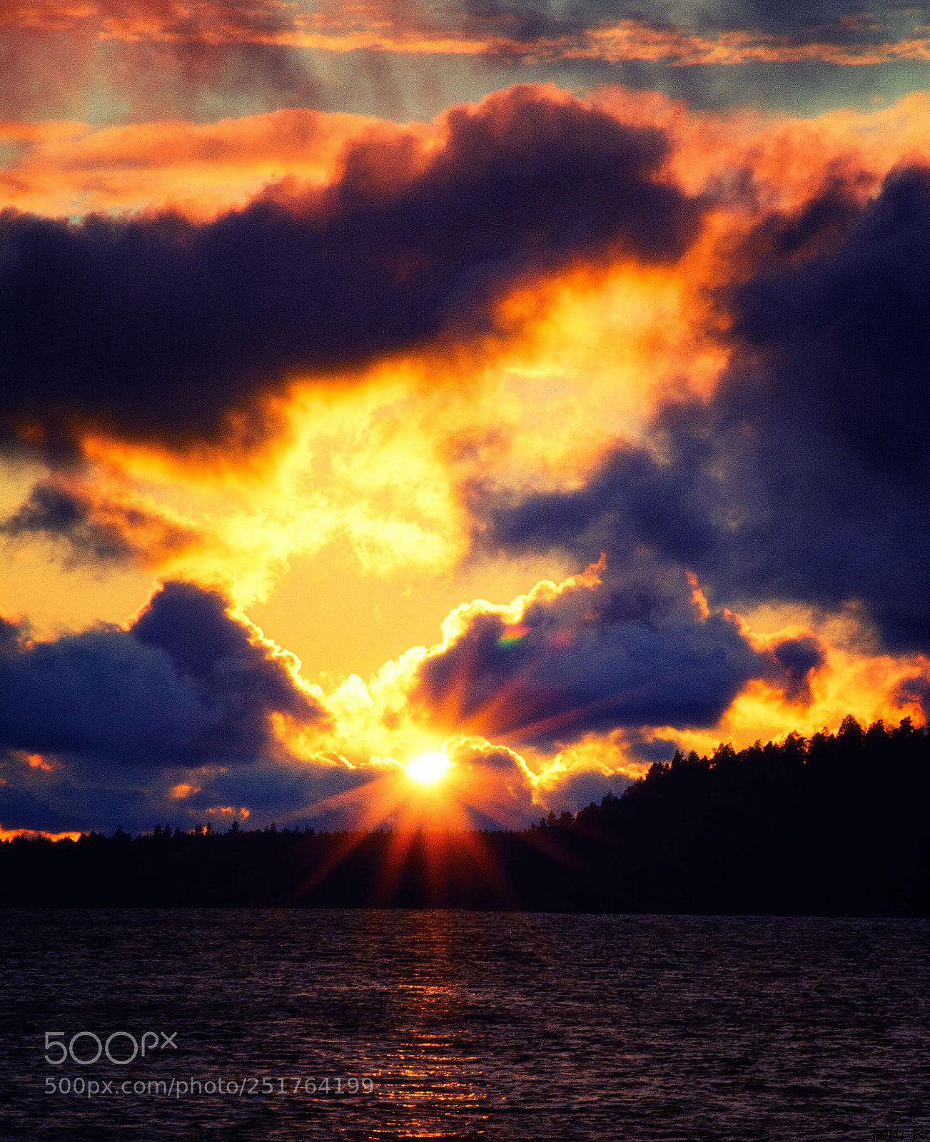 Nikon D7100 sample photo. Dark sundown photography