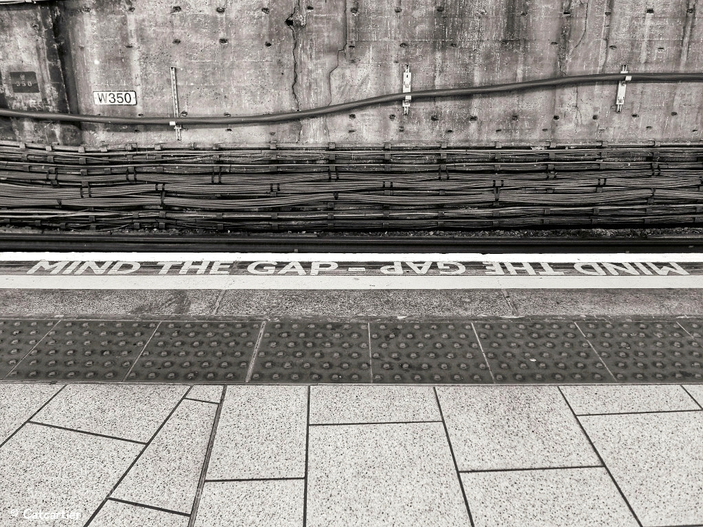 Panasonic Lumix DMC-LX100 sample photo. Mind the gap ! photography