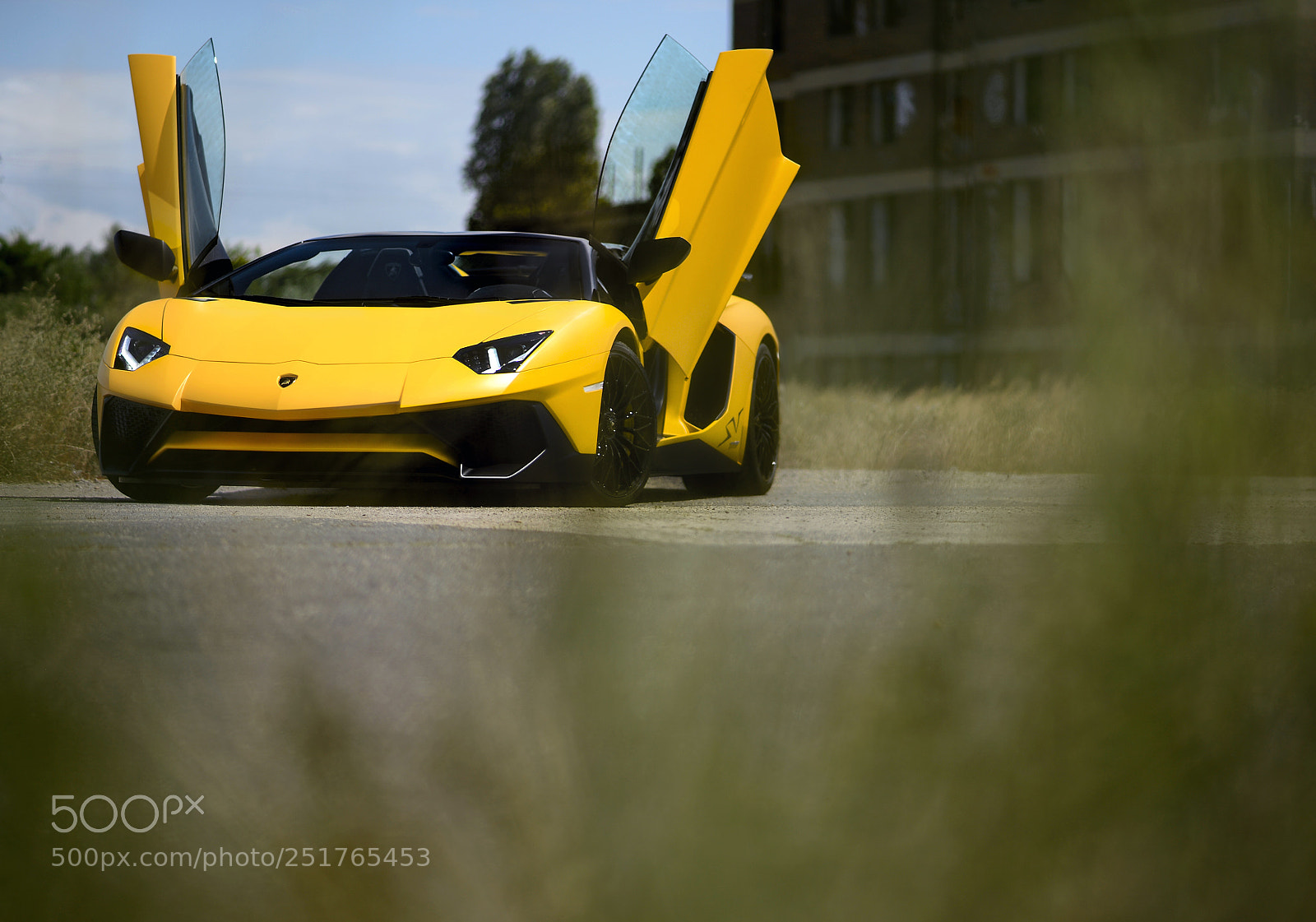 Nikon Df sample photo. Lamborghini aventador sv roadster photography