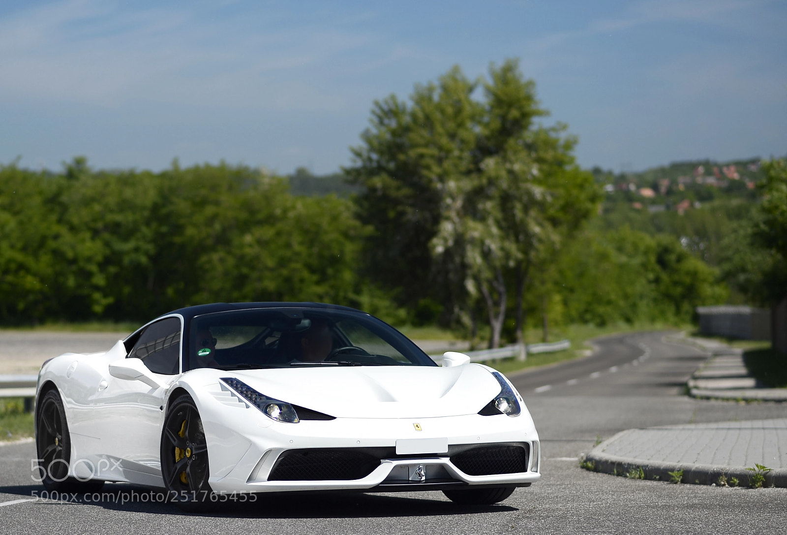 Nikon Df sample photo. Ferrari 458 speciale photography
