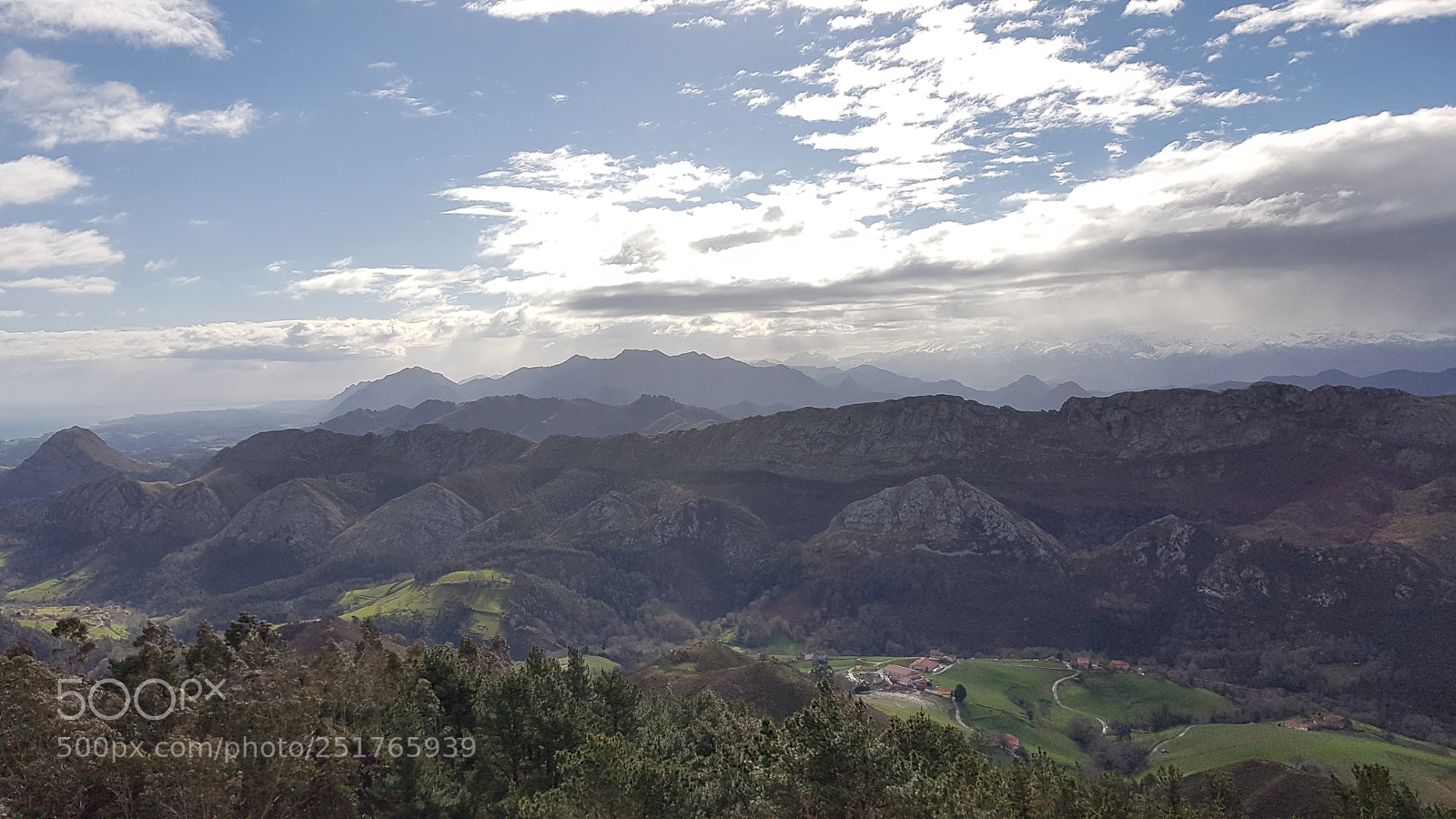 Samsung Galaxy S7 Edge sample photo. Panoramica picos de europa photography