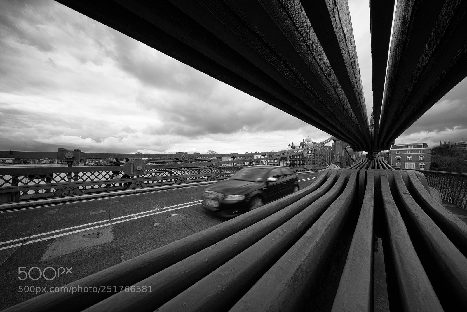 Sony a7R sample photo. Hammersmith bridge photography