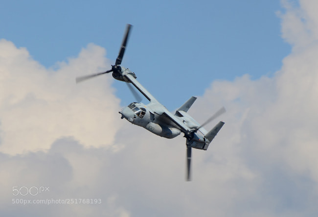 Nikon D7000 sample photo. V-22 osprey photography