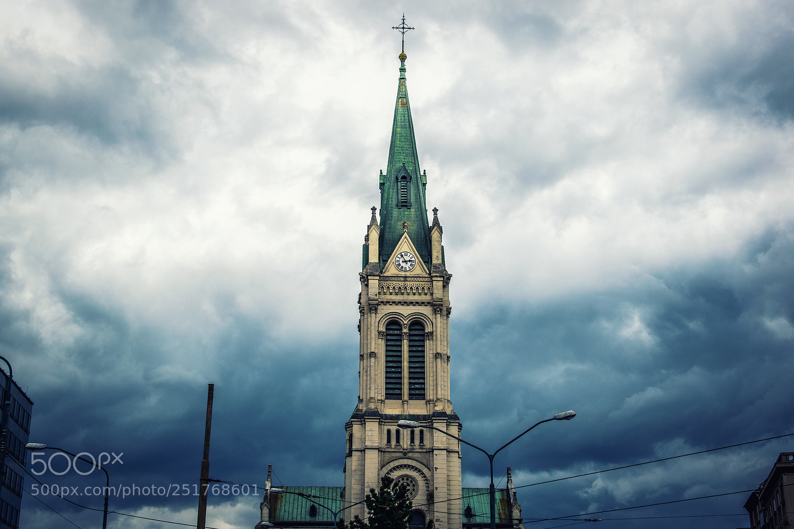 Nikon D5300 sample photo. Church tower photography