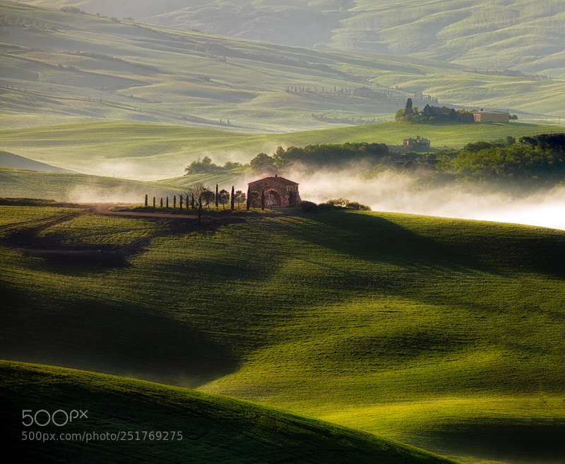 Canon EOS 5D sample photo. Val d' orcia photography