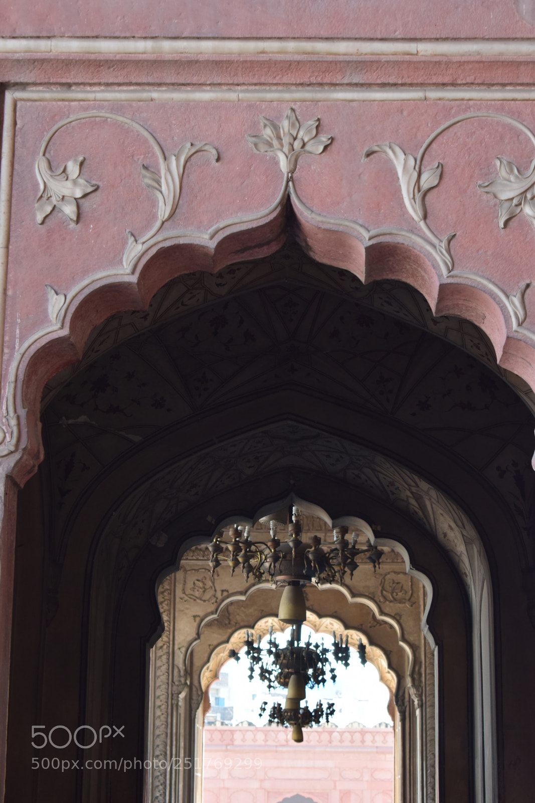 Nikon D5300 sample photo. Badshahi mosque lamps photography
