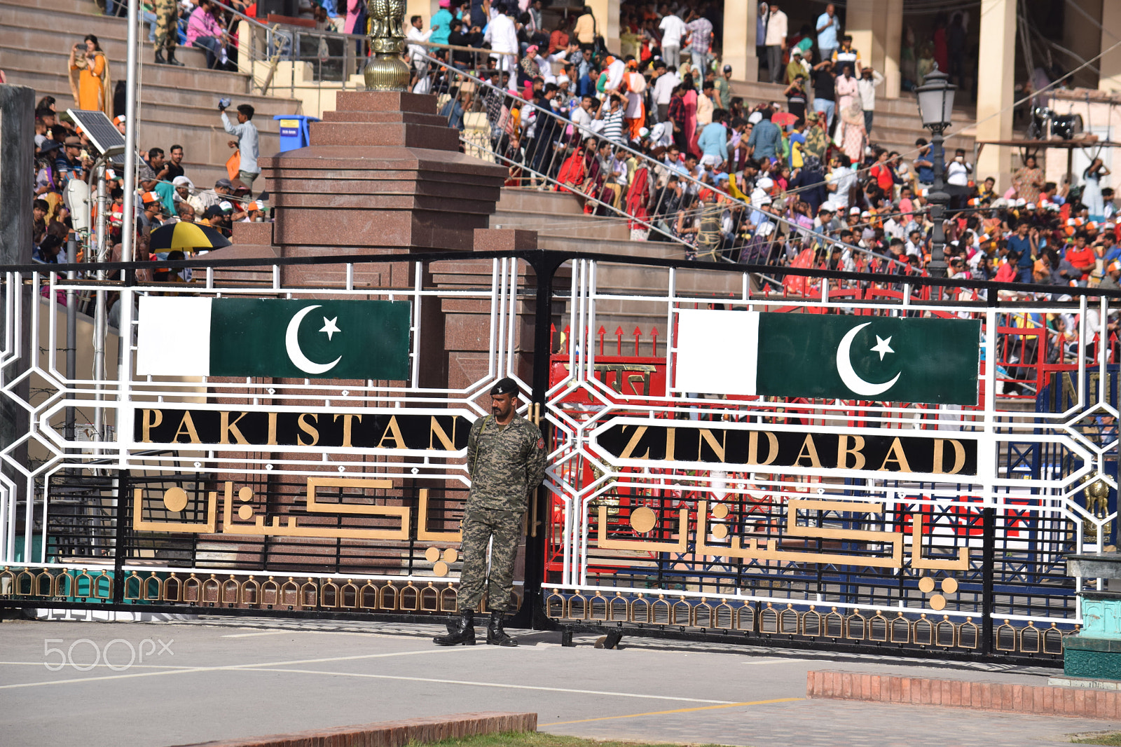 Nikon D5300 sample photo. Wagah guard photography