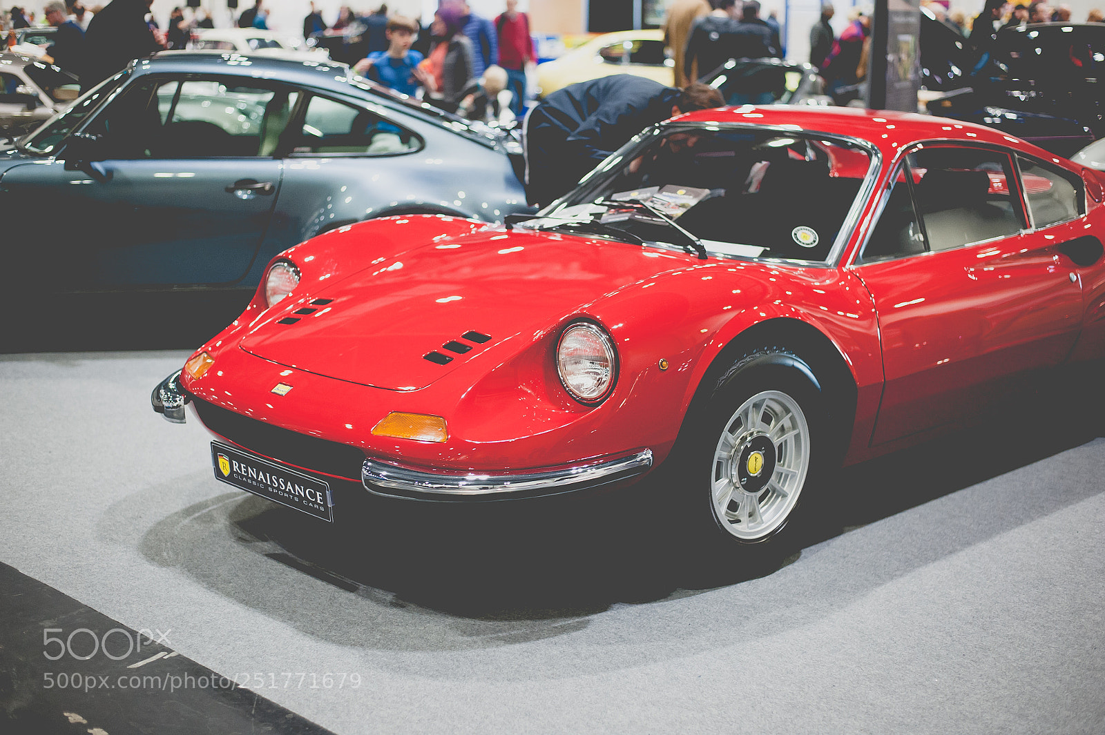 Nikon D700 sample photo. Ferrari photography