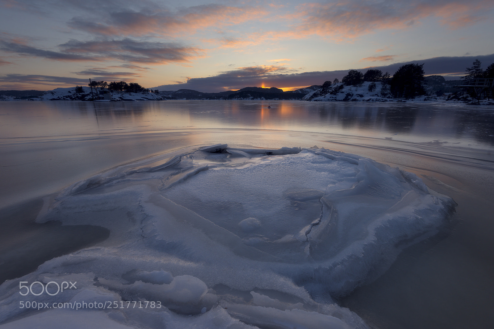 Nikon D800 sample photo. Frozen water photography