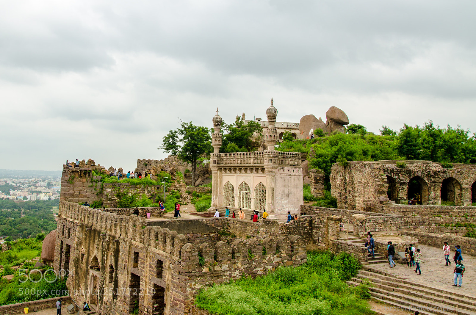 Nikon D7000 sample photo. Golkonda fort photography