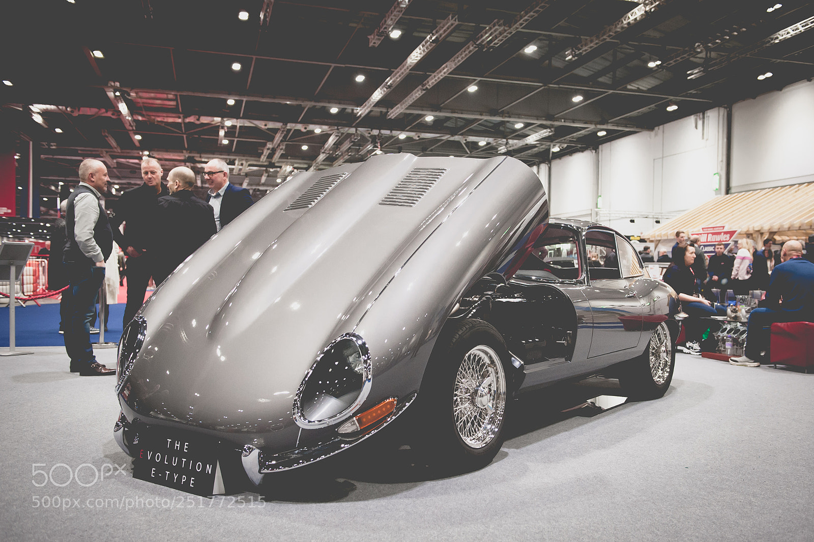 Nikon D700 sample photo. Jaguar e-type london classic photography