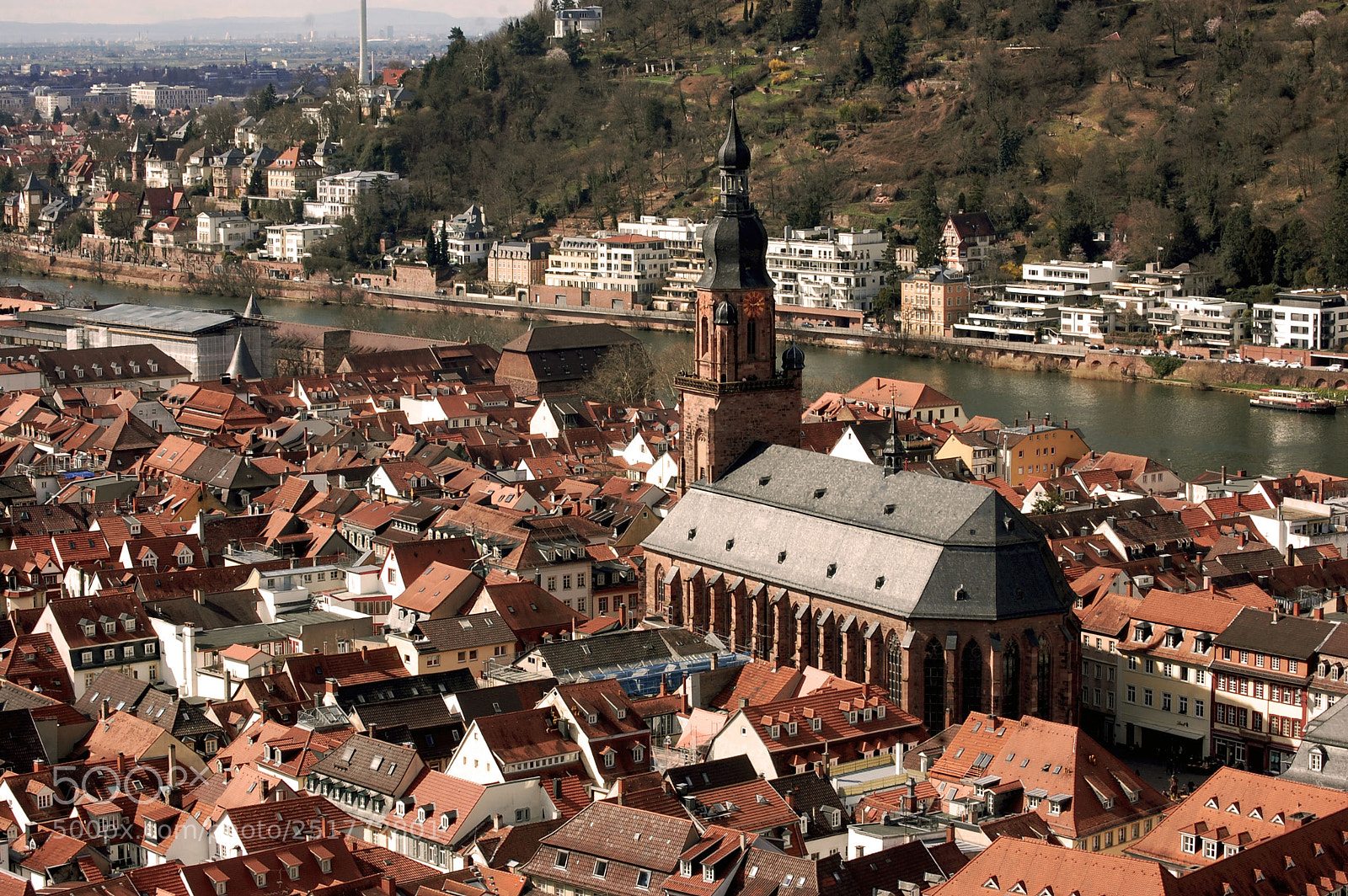 Nikon D40 sample photo. Heidelberg heiligkeitskirche photography