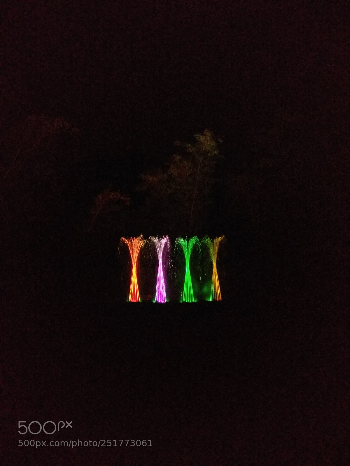 Xiaomi Redmi Note 4 sample photo. Musical fountain photography