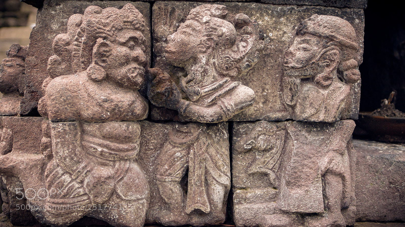 Sony SLT-A77 sample photo. Reliefs candi sukuh photography
