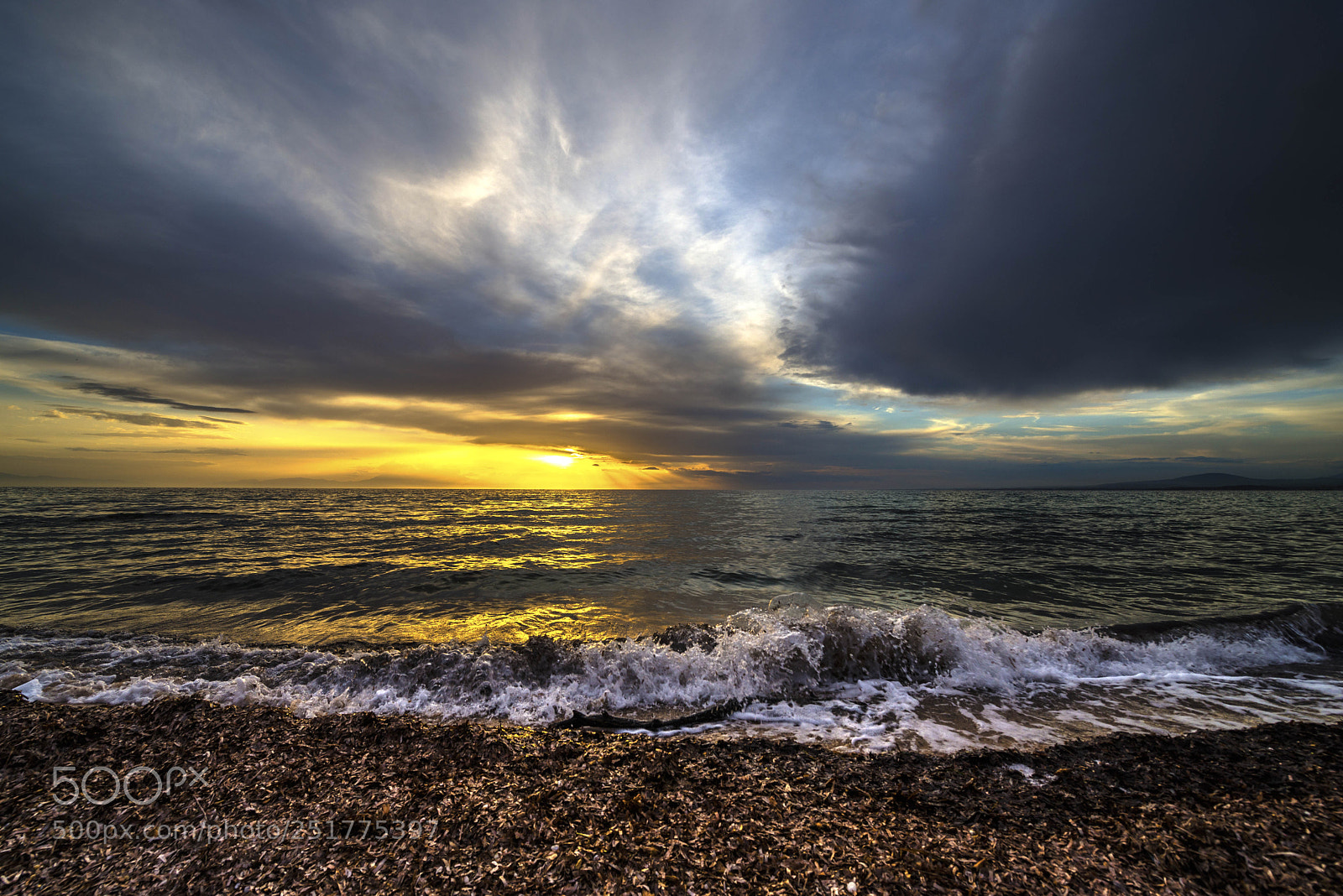 Nikon D600 sample photo. Sunset on the aegean photography