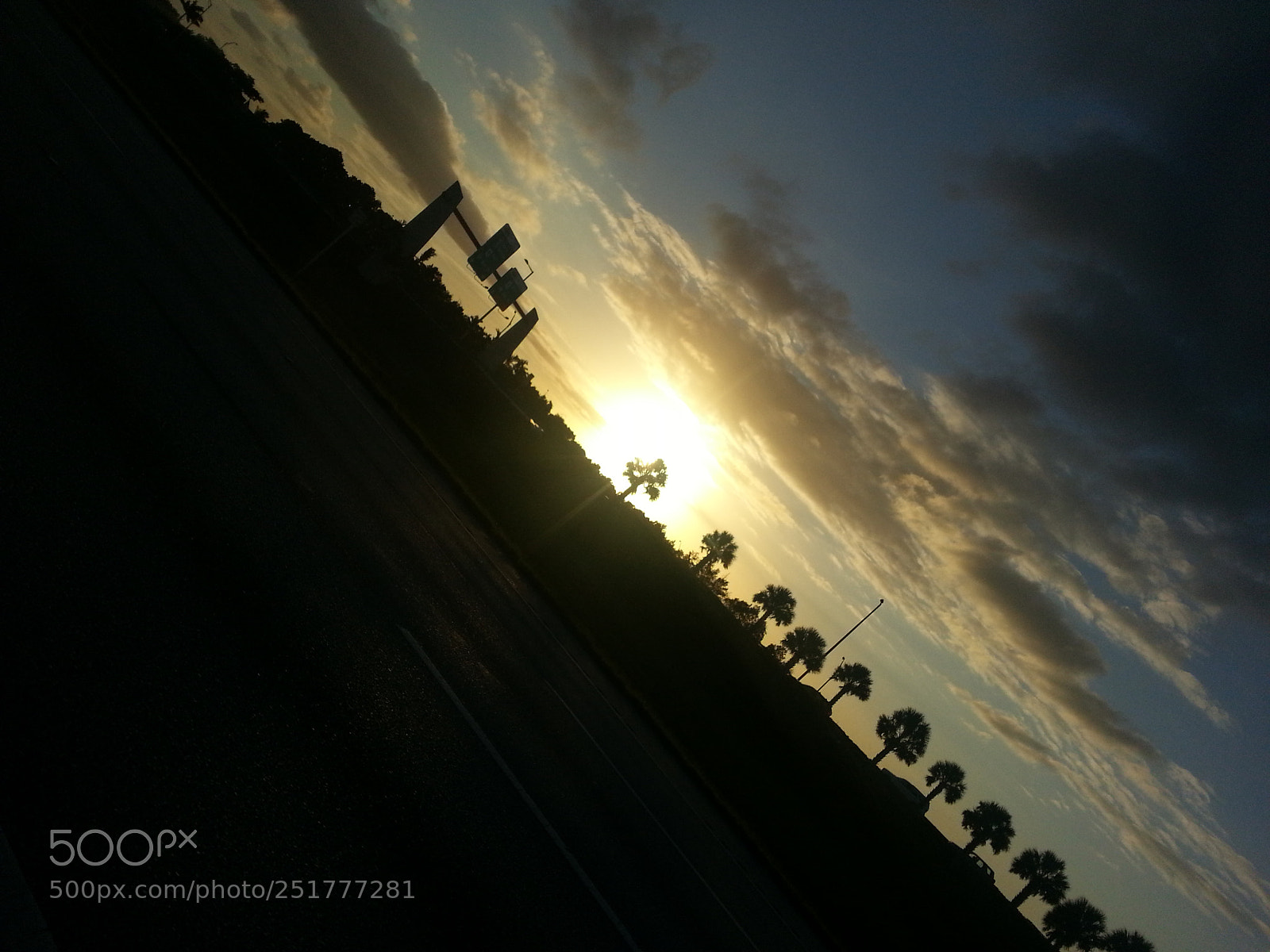 Samsung Galaxy Note2 sample photo. Sunset palms photography