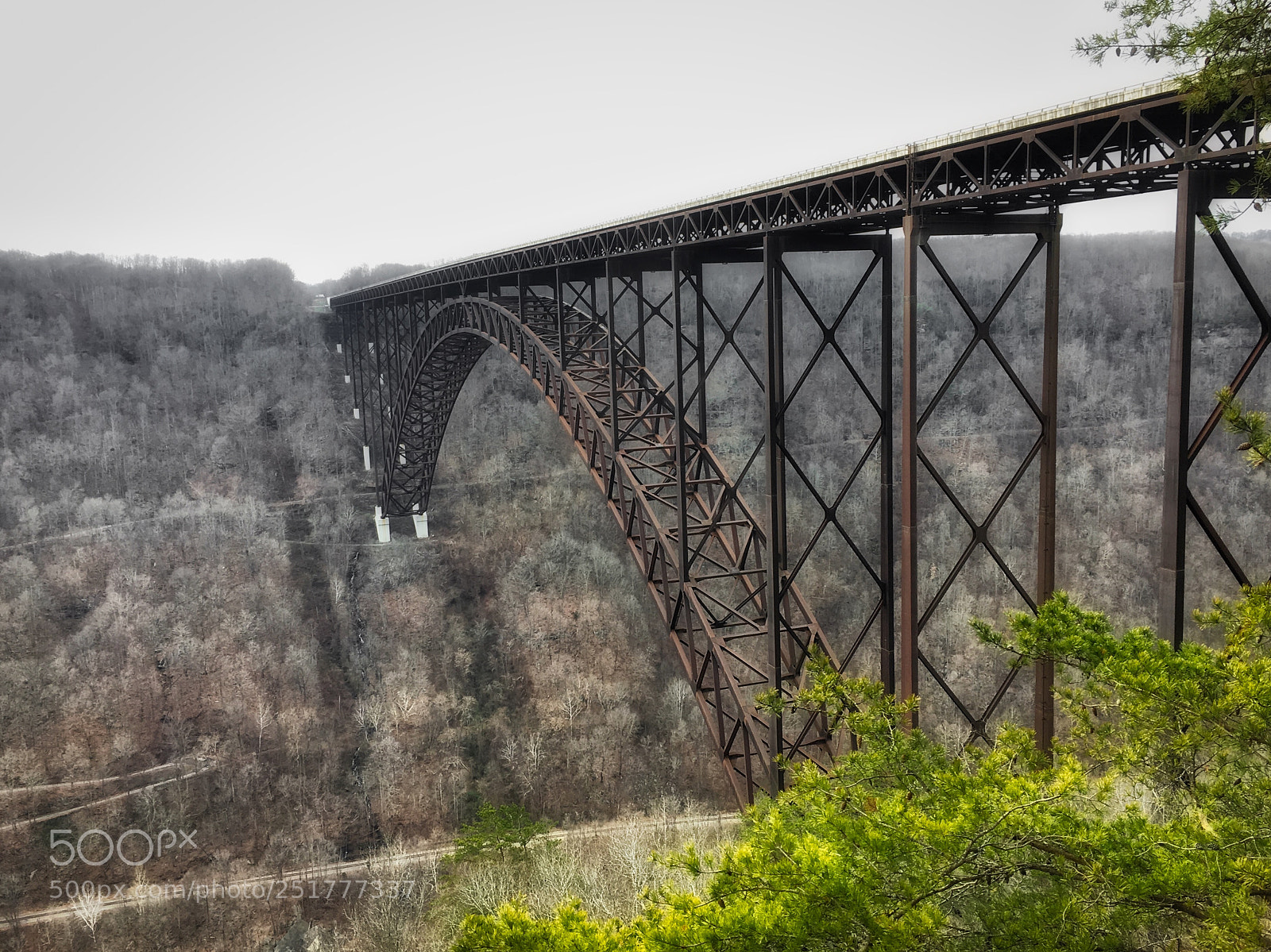 Apple iPhone 6s sample photo. New river gorge bridge photography