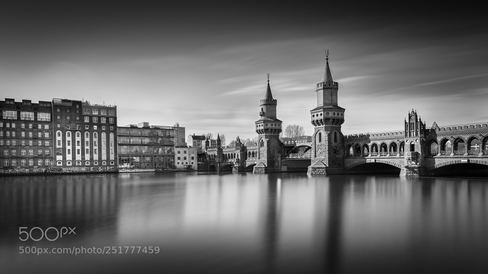 Nikon D810 sample photo. Oberbaum bridge - berlin photography