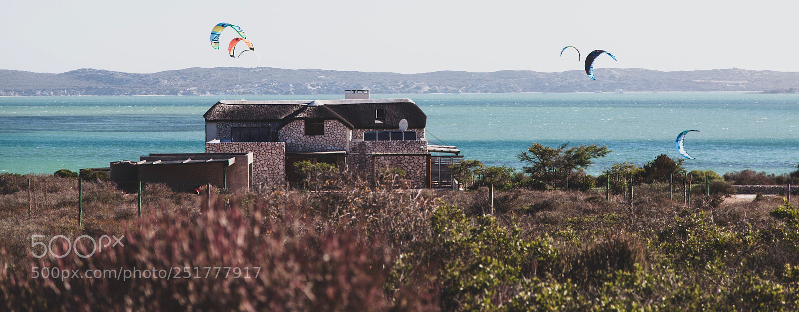 Canon EOS 5D Mark II sample photo. Kite surfers next to photography