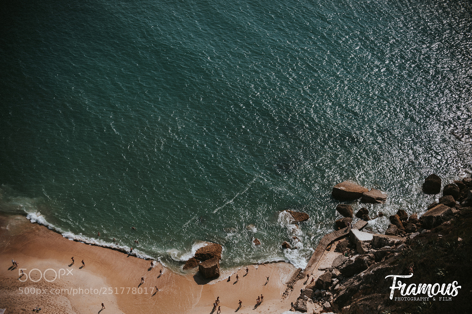 Nikon D700 sample photo. Nazaré beach photography